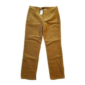 J Crew Corduroy Pants Womens Size 31 X 29 Essential Straight Golden Brown Tan